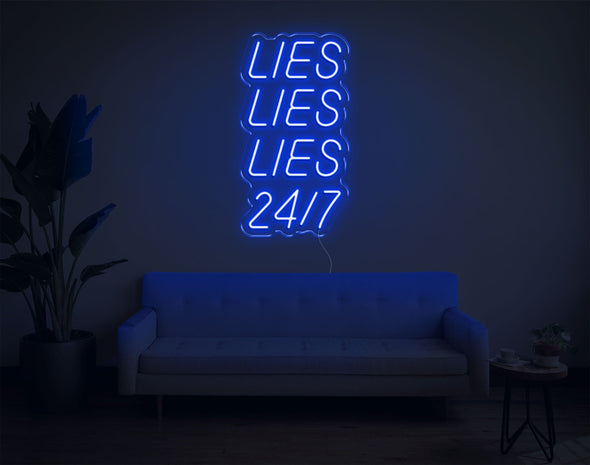 Lies Lies Lies LED Neon Sign