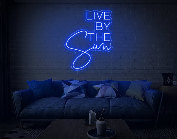 Live By The Sun LED Neon Sign