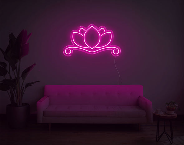 Lotus Flower LED Neon Sign