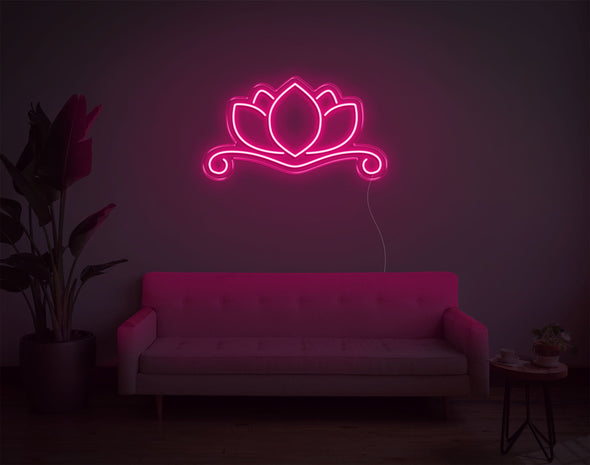 Lotus Flower LED Neon Sign