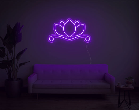 Lotus Flower LED Neon Sign