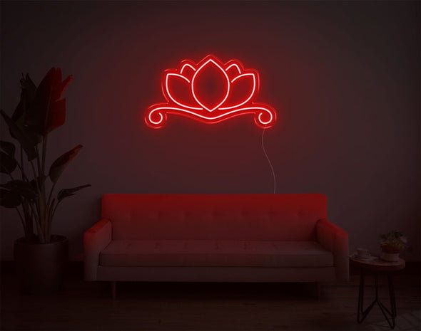 Lotus Flower LED Neon Sign