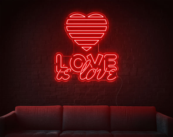 Love Is Love LED Neon Sign