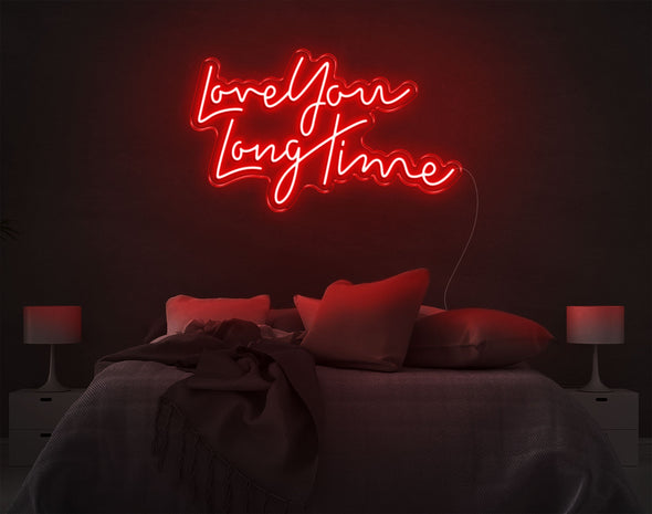 Love You Long Time LED Neon Sign