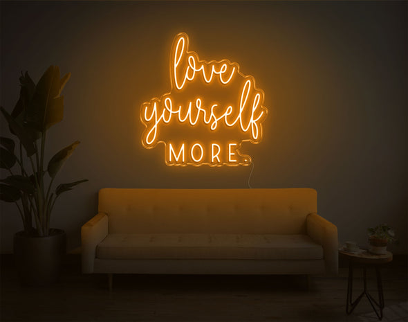 Love Yourself More LED Neon Sign