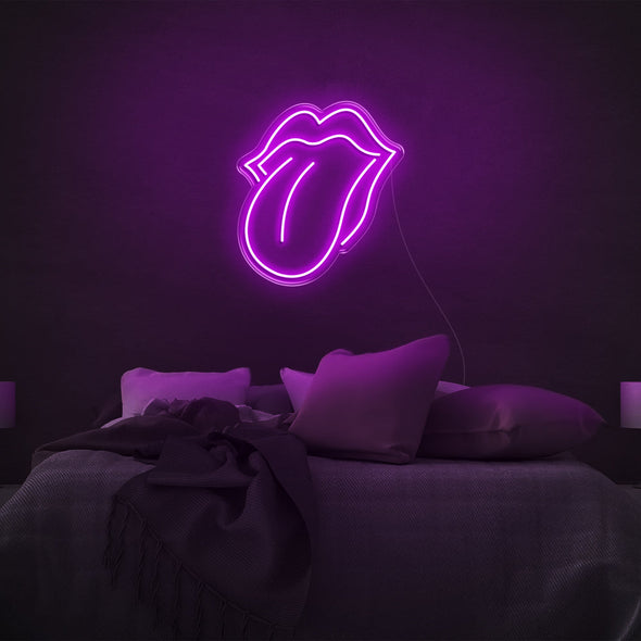 Tongue LED Neon Sign