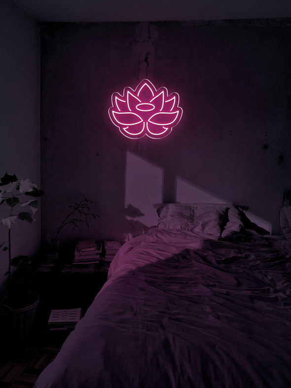 Lotus Flower LED neon sign
