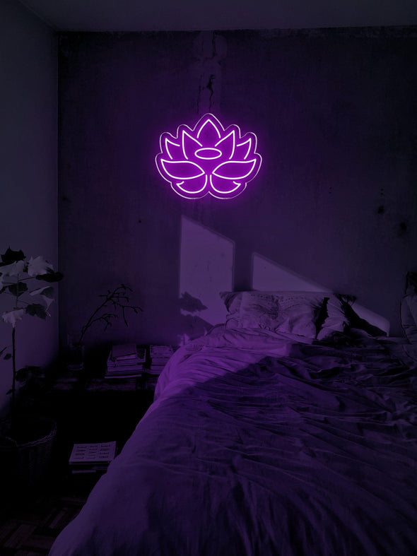 Lotus Flower LED neon sign