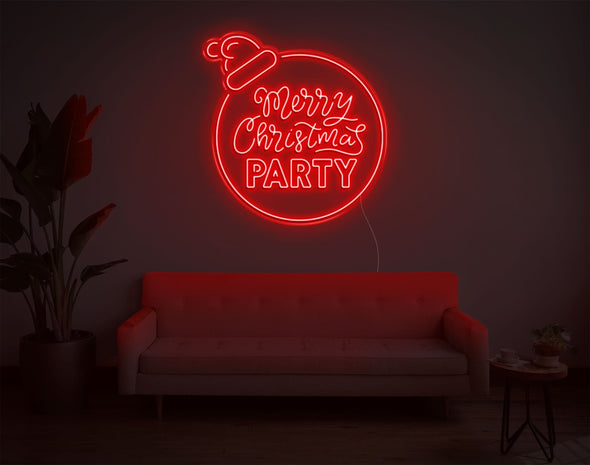 Merry Christmas Party LED Neon Sign