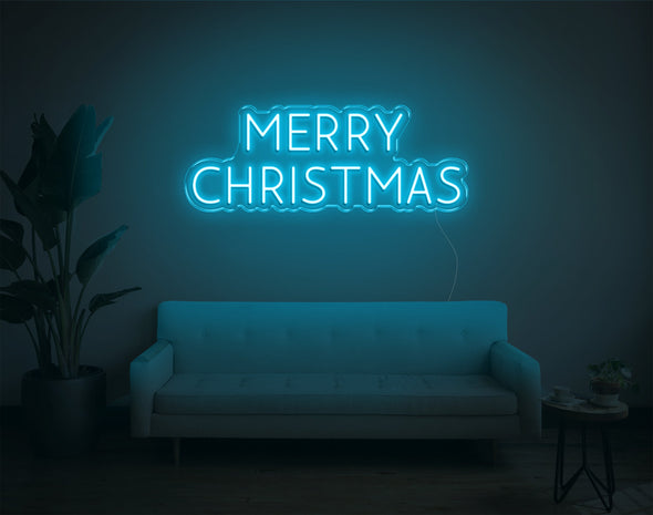 Merry Christmas Classic LED Neon Sign