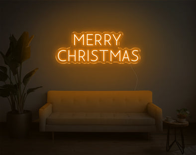 Merry Christmas Classic LED Neon Sign