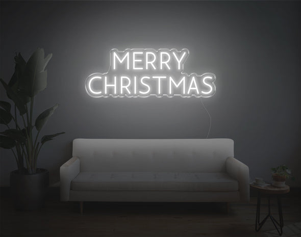 Merry Christmas Classic LED Neon Sign