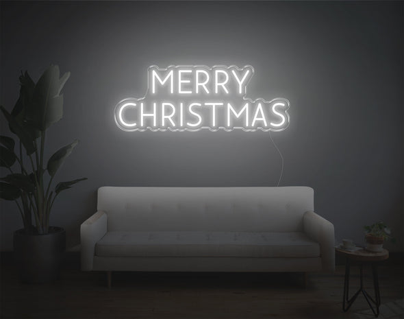 Merry Christmas Classic LED Neon Sign