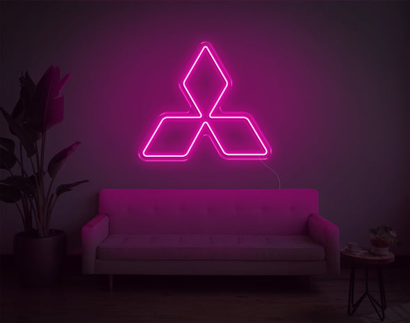 Mitsubishi LED Neon Sign