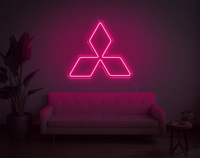 Mitsubishi LED Neon Sign