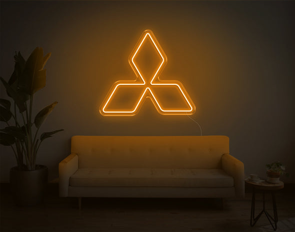 Mitsubishi LED Neon Sign