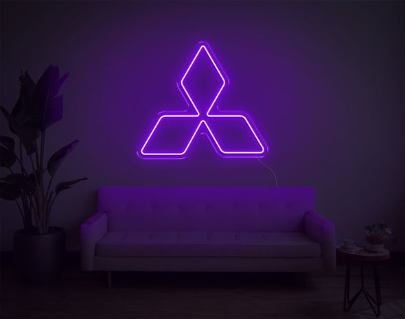 Mitsubishi LED Neon Sign