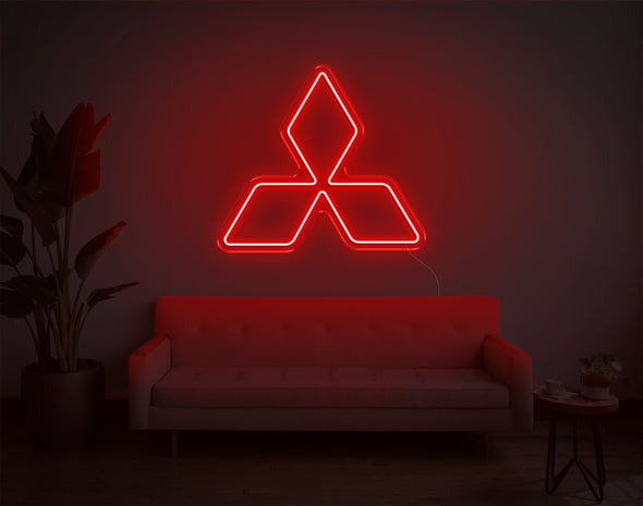 Mitsubishi LED Neon Sign