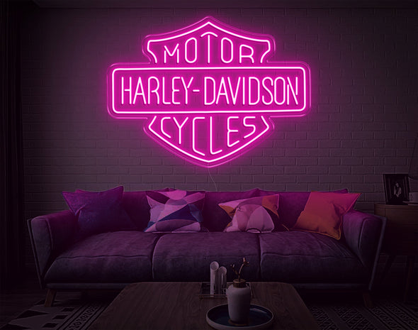 Motor Harley-davidson Cycles LED Neon Sign