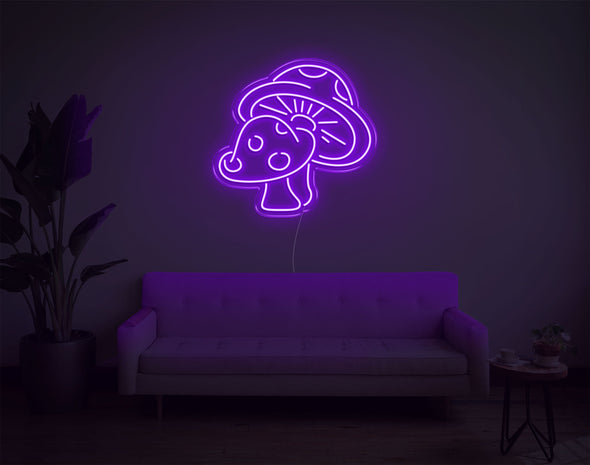 Mushroom LED Neon Sign