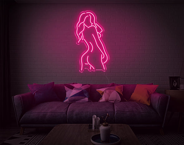 Naked Girl LED Neon Sign