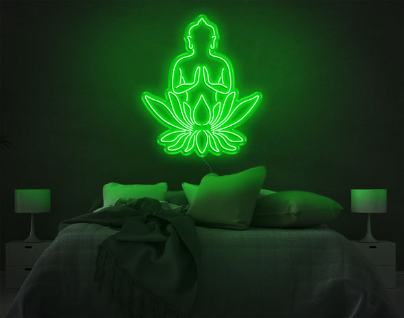 Neon Buddha LED Neon Sign