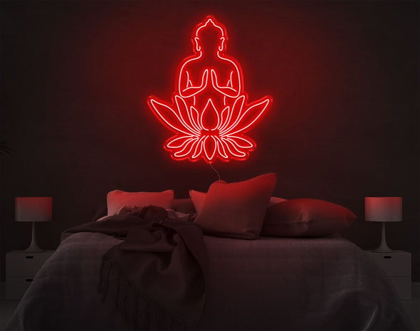 Neon Buddha LED Neon Sign