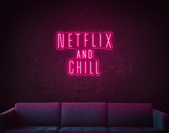 Netflix And Chill LED Neon Sign