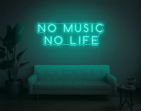 No Music No Life LED Neon Sign