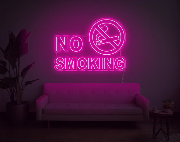 No Smoking LED Neon Sign