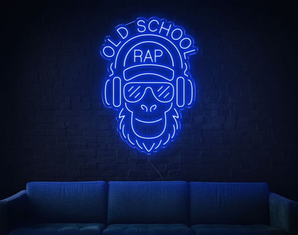 Old School Rap LED Neon Sign