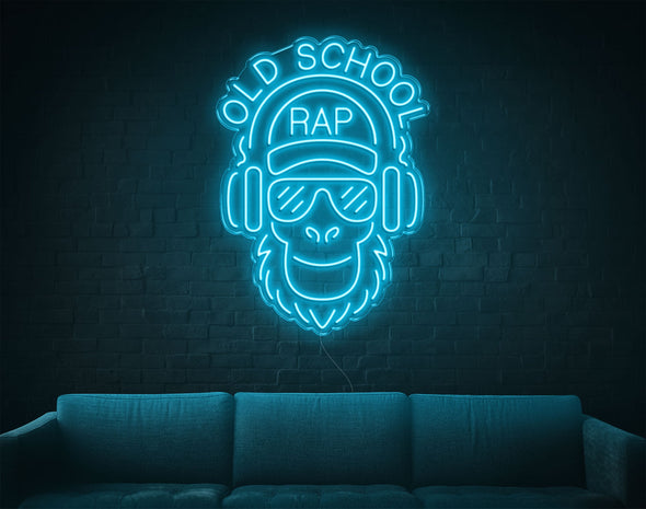 Old School Rap LED Neon Sign