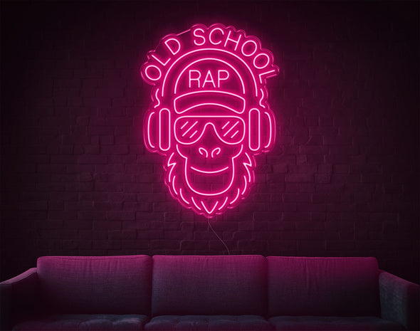 Old School Rap LED Neon Sign