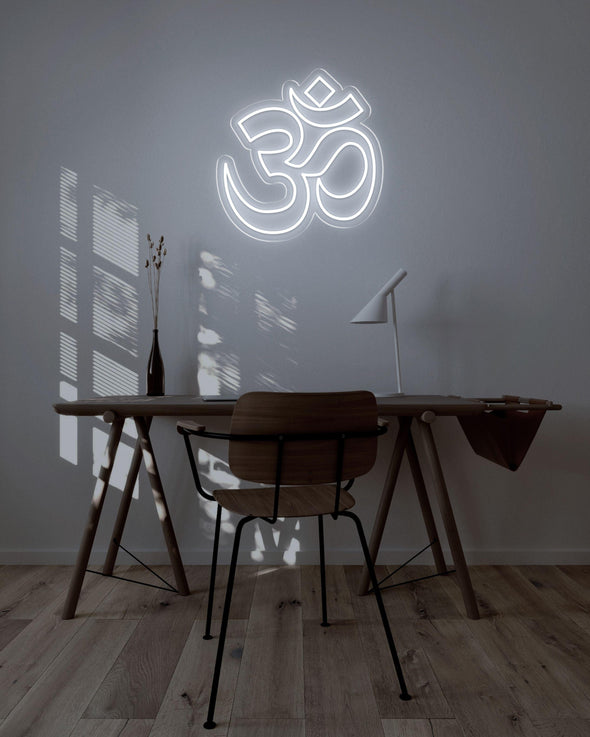 OM LED neon sign