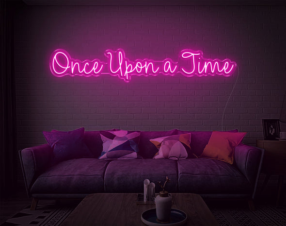 Once Upon A Time LED Neon Sign