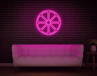 Orange LED Neon Sign