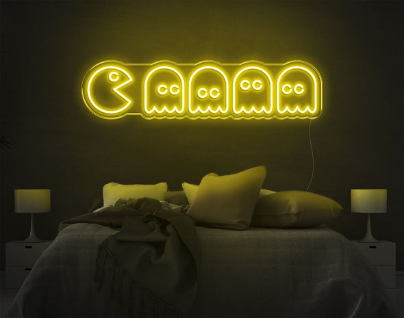 Pacman LED Neon Sign