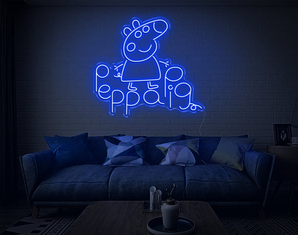 Peppa Pig LED Neon Sign