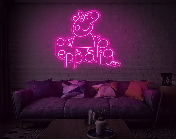 Peppa Pig LED Neon Sign