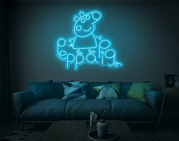 Peppa Pig LED Neon Sign