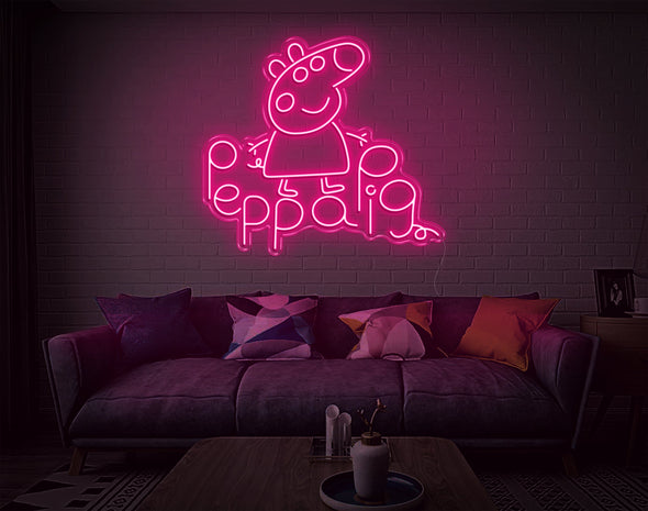 Peppa Pig LED Neon Sign