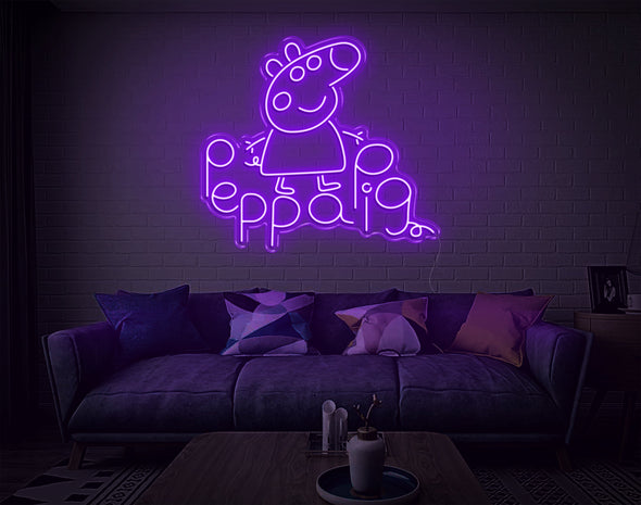 Peppa Pig LED Neon Sign