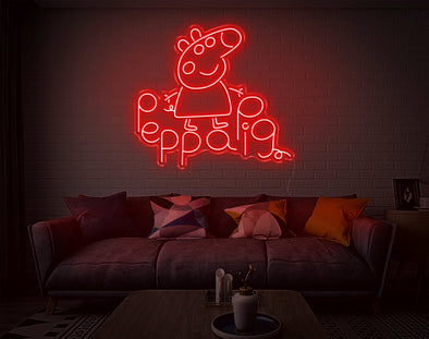 Peppa Pig LED Neon Sign