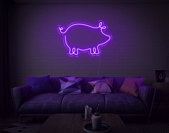 Pig V2 LED Neon Sign