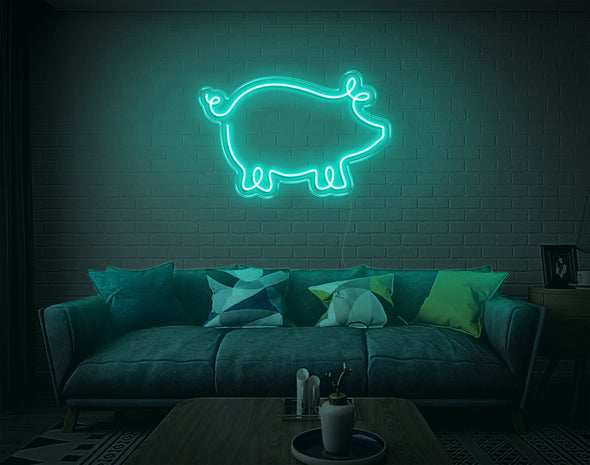 Pig V2 LED Neon Sign