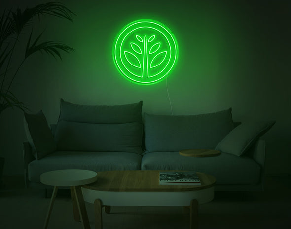 Plant LED Neon Sign