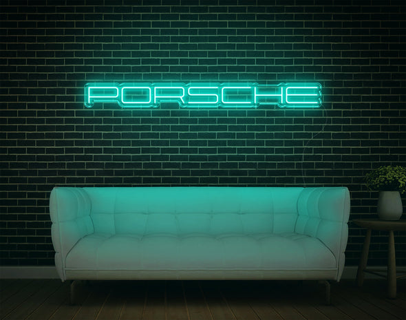 Porsche LED Neon Sign