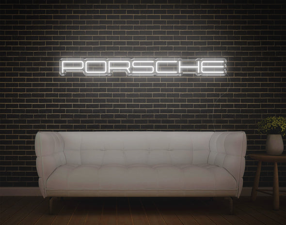 Porsche LED Neon Sign