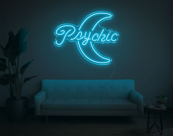 Psychic Moon LED Neon Sign