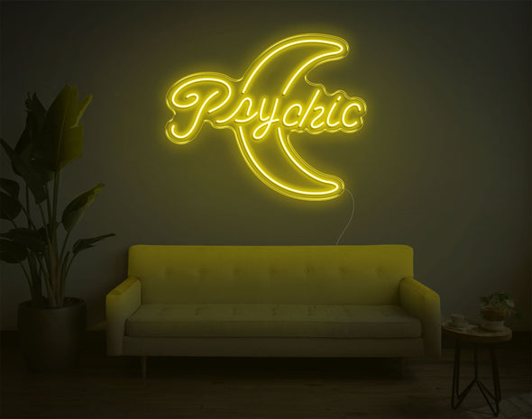 Psychic Moon LED Neon Sign